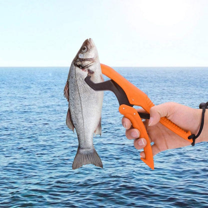 ABS Plastic Floating Fish Grip Zinc Alloy Fish Lip Gripper with Wrist Strip for Catching Fish No Hurt Auxiliary - PuriLite