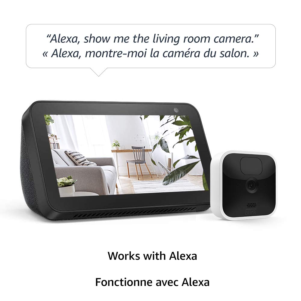 Blink Indoor (3rd Gen) – wireless, HD security camera with two-year battery life, motion detection, and two-way audio – 5 camera system - PuriLite