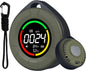 Portable Carbon Monoxide Detector, 3 in 1 CO/Temperature/Air Humidity MeterDetector with Round HD LCD Display, Portable CO Detector for Home, Camping and Travel - PuriLite
