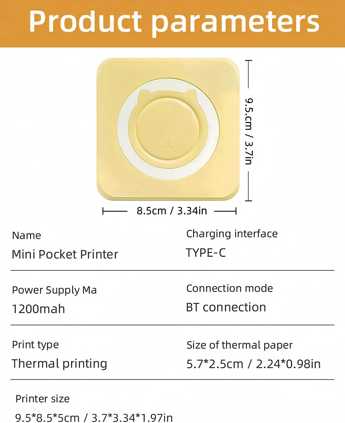 Label Maker - Mini Portable Sticker Printer with 13 Rolls Self-Adhesive Thermal Papers, Labeller Machine for Home Office Study Business Texts Journal, Blue - PuriLite
