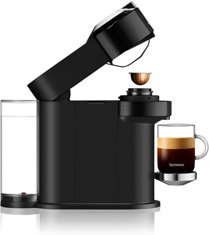 Nespresso Vertuo Next Coffee and Espresso Machine by Breville with Aeroccino Milk Frother - Light Grey - PuriLite