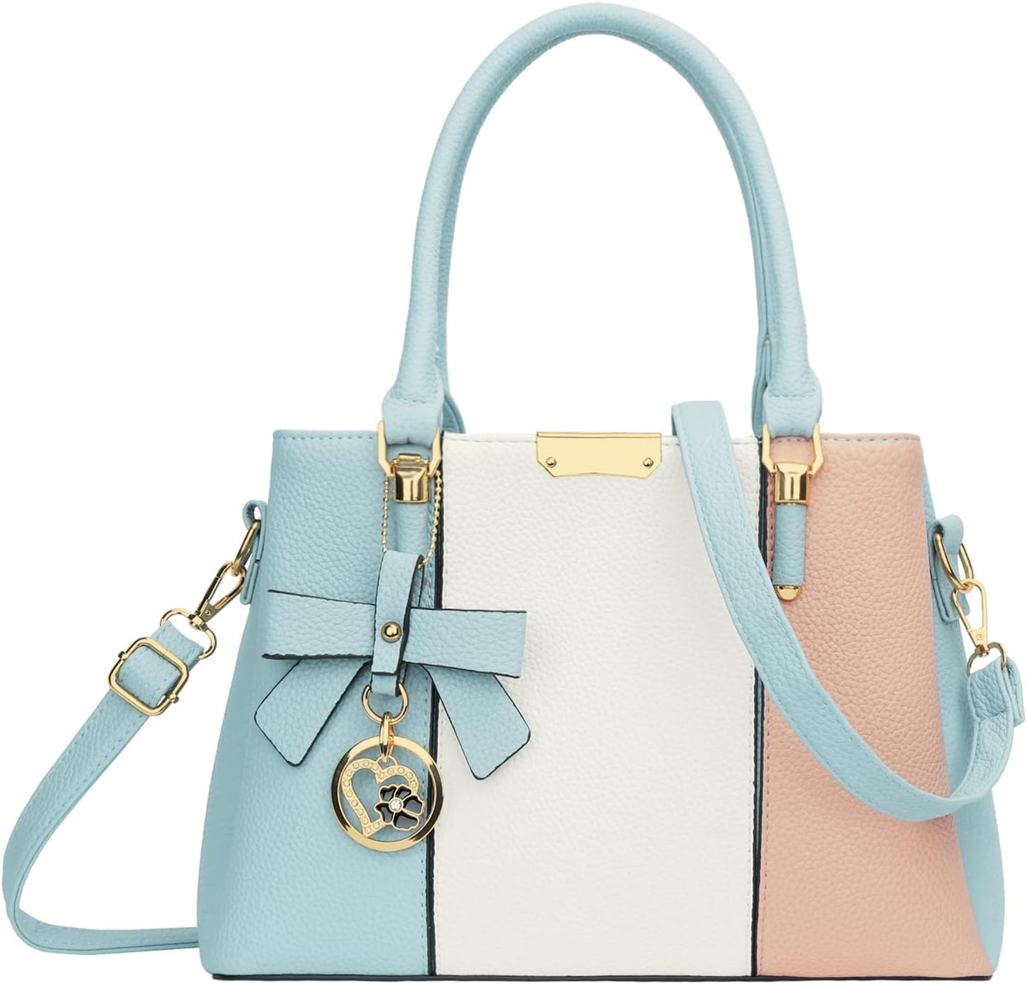 KKXIU Trendy Tote Bag for Women Lightweight Oxford Big Capacity Shoulder Purses and Handbags - PuriLite