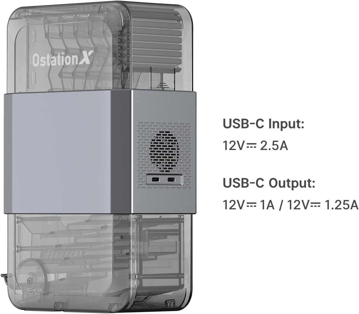 OLIGHT Ostation X 3-in-1 Smart Battery Charger with Charging Testing & Storage, Exclusively for 36 AAA Ni-MH Batteries, No Polarity Check Needed, Bad Battery Detection, App Monitoring (Grey) - PuriLite