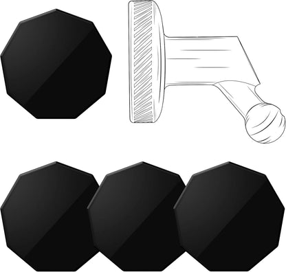 4 Pack Adhesive Replacement Magnet Piece for Garmin Low-Profile Magnetic Mount,Only Windshield Sticky Piece No Mount,for Garmin Dash Cam Mount 45/46/47/55/56/57/65W/66W/67W/Tandem/Speak Plus - PuriLite