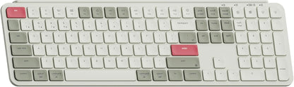 Keychron B6 Pro Quiet Key Full Size Ultra-Slim Wireless Keyboard, ZMK Programmable Bluetooth 5.1/2.4 GHz/Wired with Ultra-Long Battery Life Low Profile for Mac Win Linux System - Space Gray - PuriLite