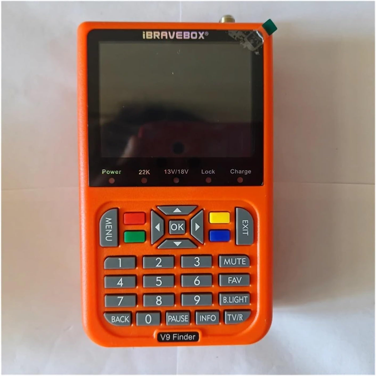 V9 Finder Digital Satellite Finder LCD Satellite Finder Digital Satellite Finder 3.5 Inch DVB-S/S2 H.265(Black) - PuriLite
