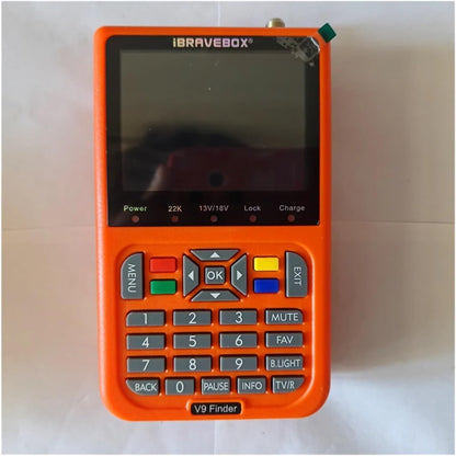 V9 Finder Digital Satellite Finder LCD Satellite Finder Digital Satellite Finder 3.5 Inch DVB-S/S2 H.265(Black) - PuriLite