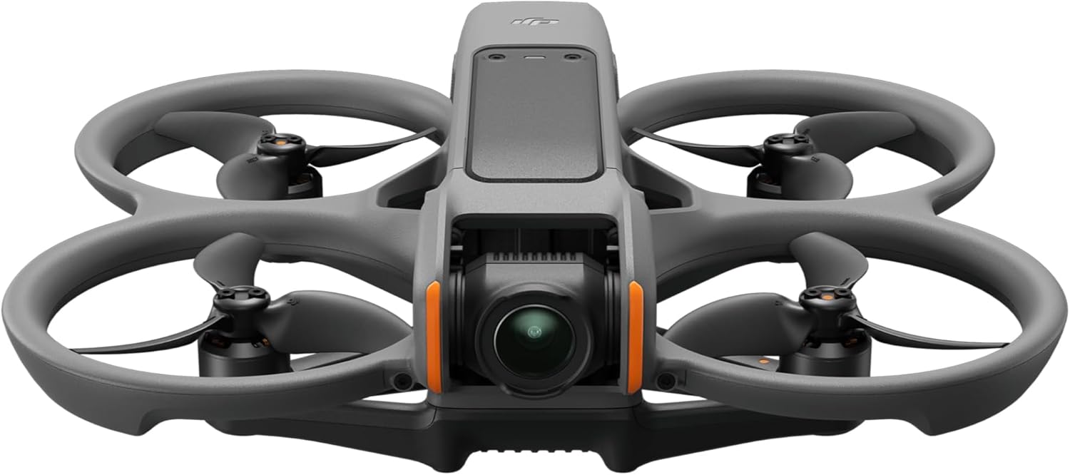 DJI Avata 2 Fly More Combo (3 Batteries), FPV Drones with Camera for Adults 4K, Immersive Experience, One-Push Acrobatics, Built-in Propeller Guard, 155° FOV, Drone Compliant with FAA Remote ID - PuriLite