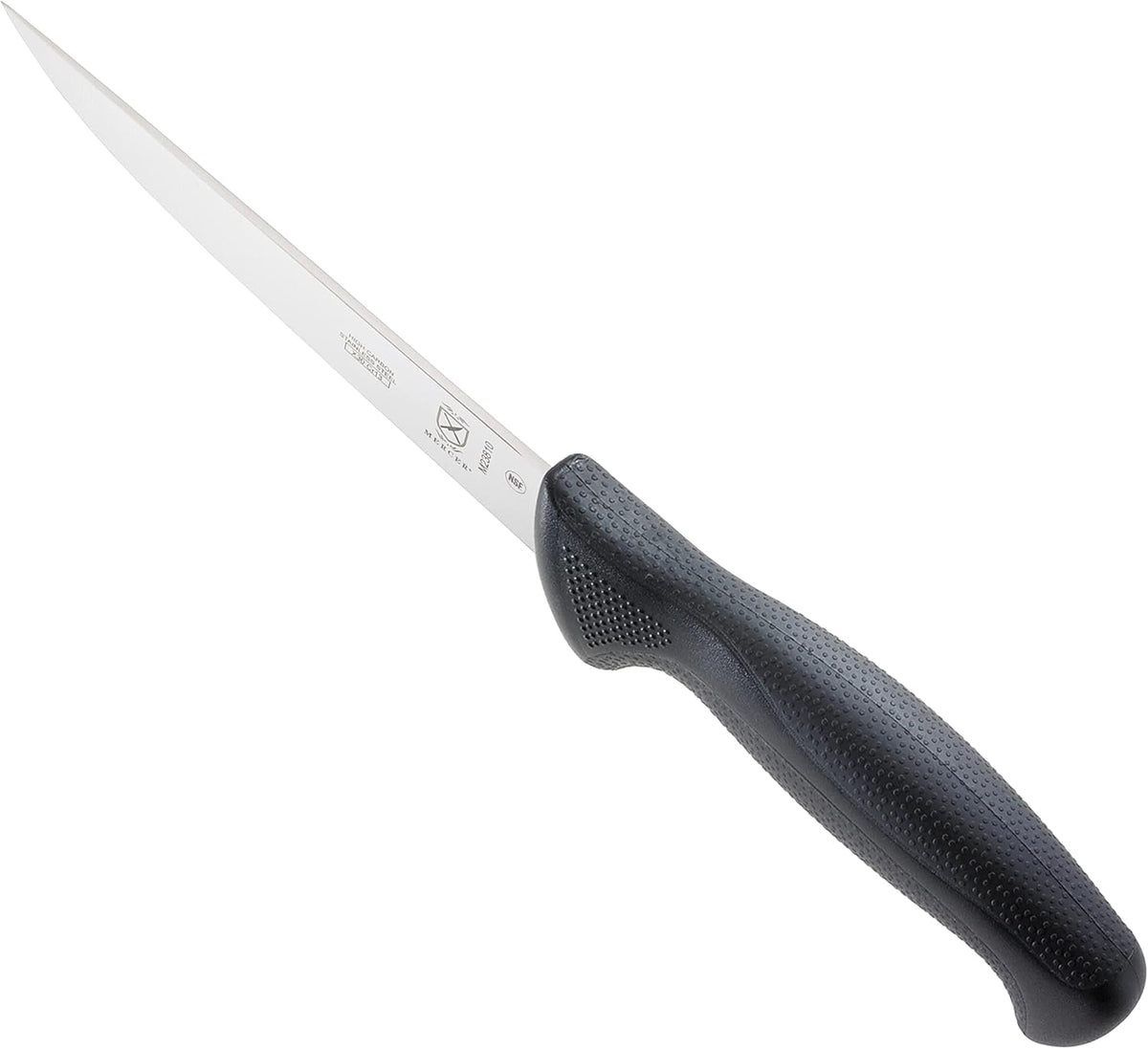 Mercer Culinary M23860 Millennia Black Handle, 8.5-Inch Narrow, Fillet Knife - PuriLite