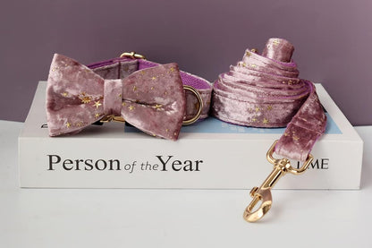 Custom Dog Collar with Metal Buckle - Pet Collars Personalized with Name and Phone Number (Plaid) - PuriLite