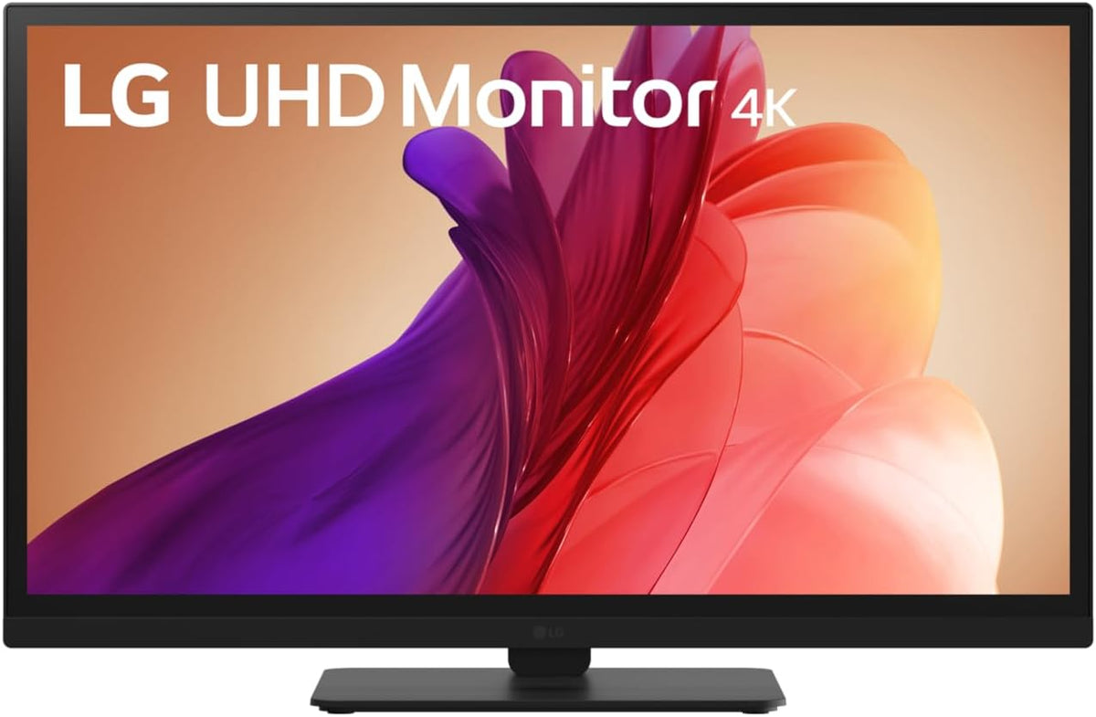 LG 27" 27BA45U-B 27" Ultrafine UHD (3840 x 2160) 4K IPS Monitor – 5ms 60Hz HDR10, DCI-P3 90%, Tilt/Height/Swivel/Pivot Adjustment, HDMI & DisplayPort, Eye Comfort, Black - PuriLite