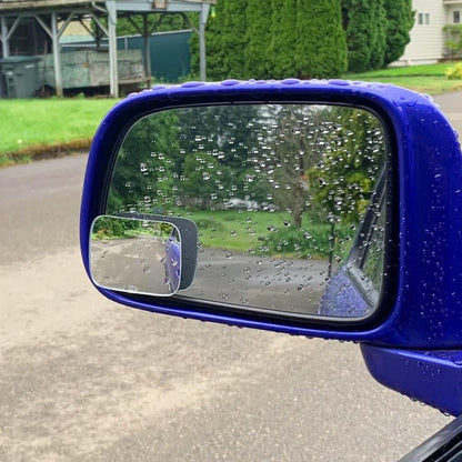 Ampper Blind Spot Mirror, 2" Round HD Glass Frameless Convex Rear View Mirror, Pack of 2 - PuriLite