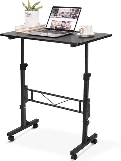Purilite Select 32-Inch Adjustable Height Mobile Standing Desk - PuriLite