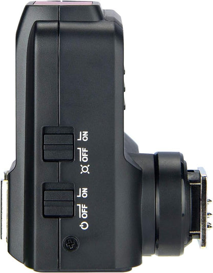 Godox X2T-N TTL Wireless Flash Trigger for Nikon Bluetooth Connection Supports iOS/Android App Contoller,1/8000s HSS,TCM Function,Relocated Control-Wheel,New AF Assist Light - PuriLite