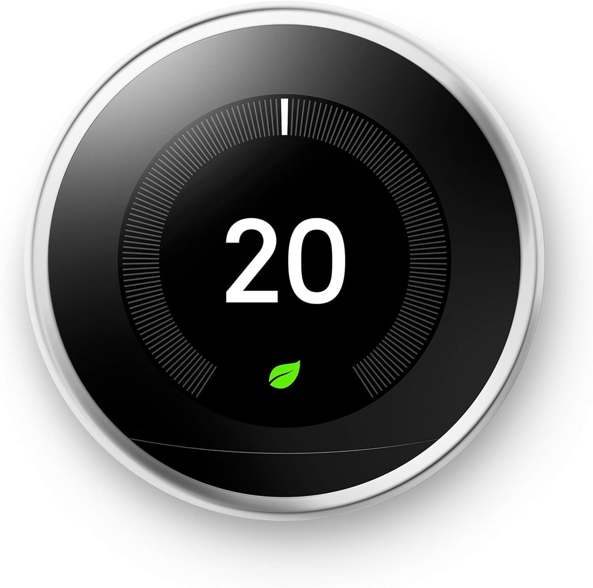 nest Learning Thermostat, 3rd Generation (Works with Amazon Alexa), Stainless Steel - PuriLite