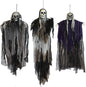 JOYIN 3 Pack Hanging Halloween Skeleton Ghosts Decorations, Grim Reapers for Best Halloween Outdoor Decorations - PuriLite