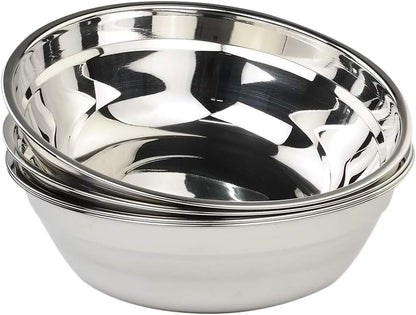 Kekow Large Stainless Steel Mixing Bowls, Serving Bowl, Set of 4 - PuriLite