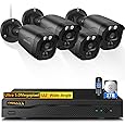 (Full HD 5MP Definition) Outdoor Wired Security Camera System Surveillance Cameras CCTV Camera for Home Security System DVR Systems - PuriLite
