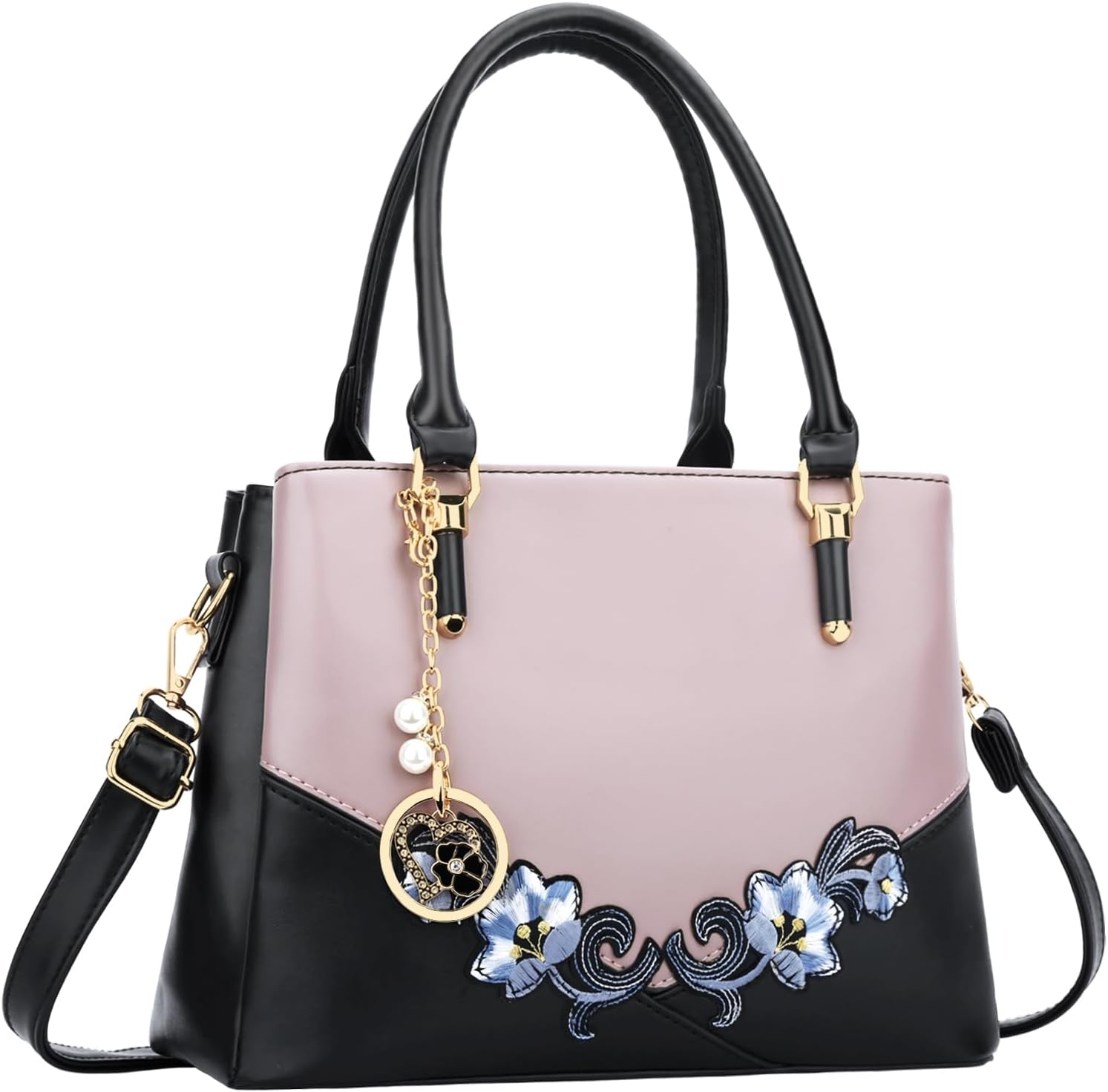 KKXIU Trendy Tote Bag for Women Lightweight Oxford Big Capacity Shoulder Purses and Handbags - PuriLite
