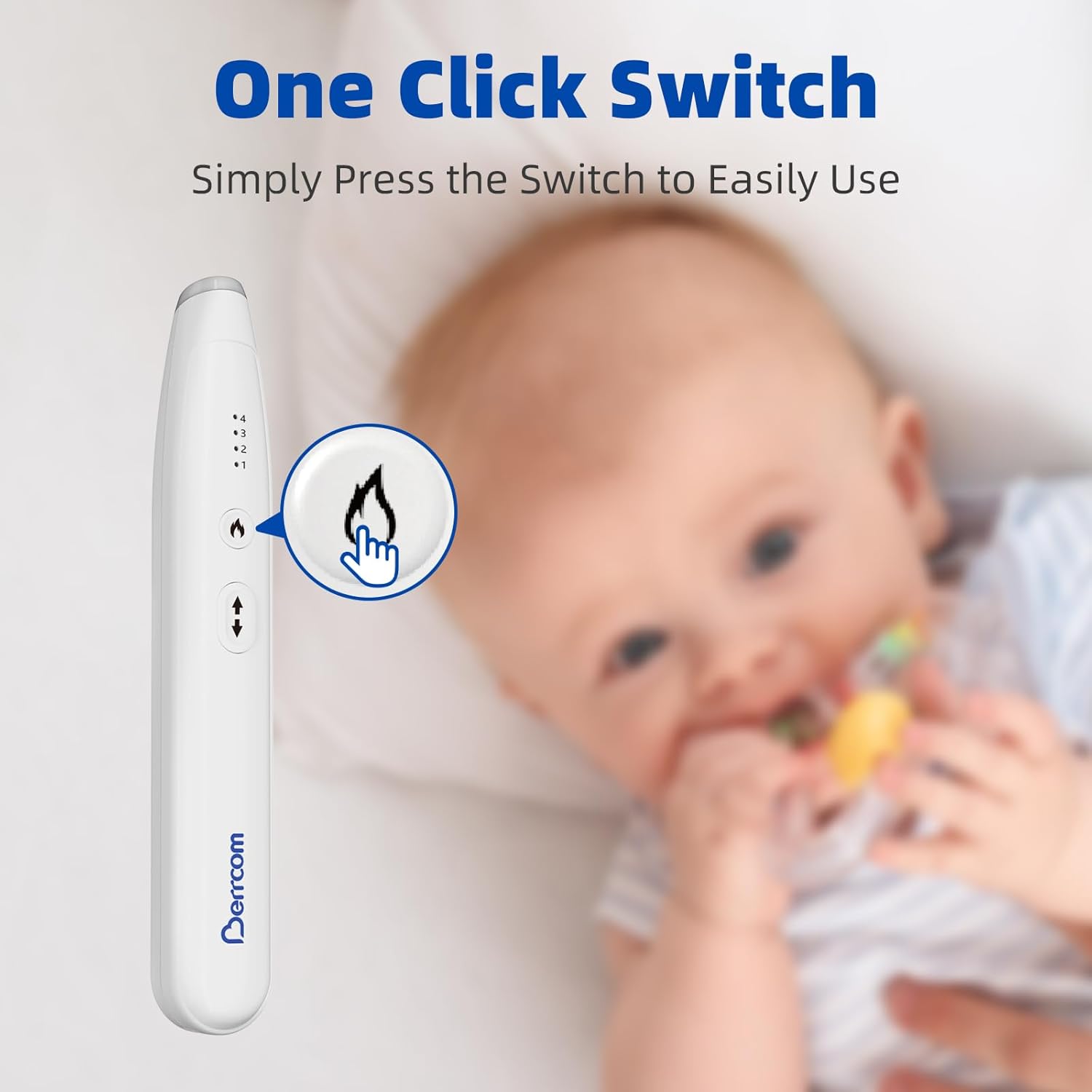 Berrcom Insect Sting and Bite Relief Stick, Chemical-Free Treatment of Insect Bites for Symptom Relief from Itching and Swelling Rechargeable Bug Bite Itch Relief Thing for Mosquito Bites - PuriLite