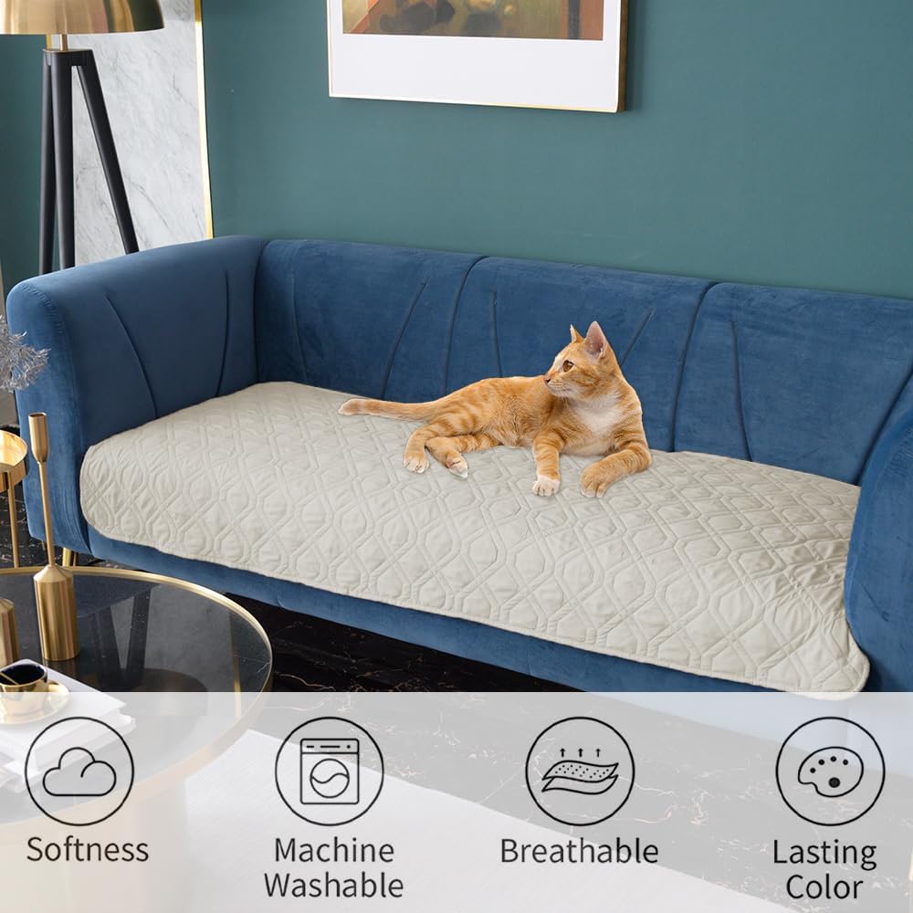 Ameritex Waterproof Dog Bed Cover Pet Blanket for Furniture Bed Couch Sofa Reversible - PuriLite
