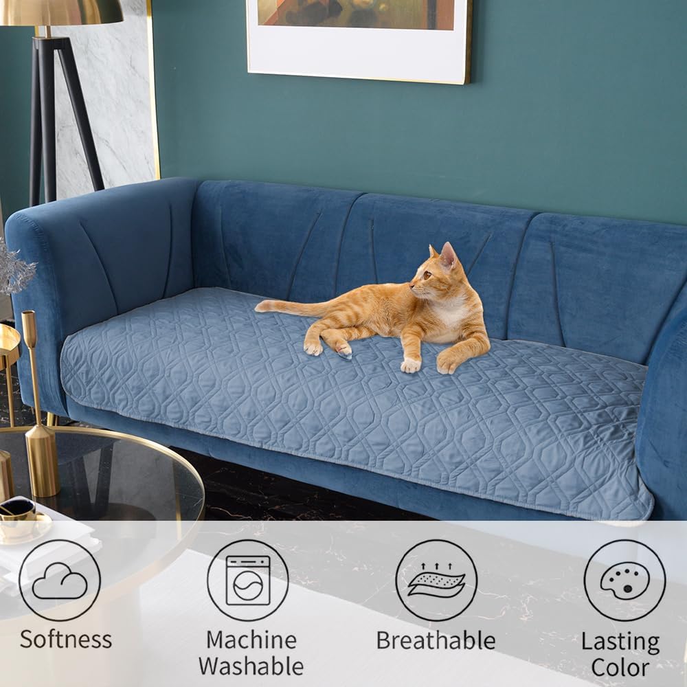 Ameritex Waterproof Dog Bed Cover Pet Blanket for Furniture Bed Couch Sofa Reversible - PuriLite