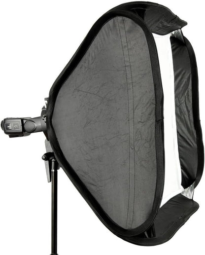 Godox 40cm x 40cm Softbox Bag Kit for Studio Photogrpahy Camera Flash Fits Bowens Elinchrom Mount (15.7" x 15.7") - PuriLite