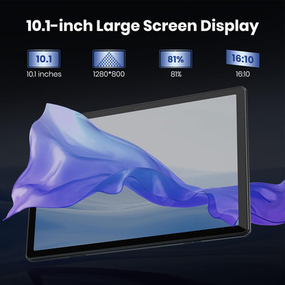 2025 Android Tablet, 10.1 Inch Android 14 Tablet Octa-Core, 12GB RAM+64GB ROM 1TB Expand, 2+8MP Camera, BT5, Tablets PC 2.4/5G WiFi 6,1080 IPS FHD Screen, Tablets Android Gifts for Men Women - PuriLite