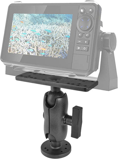 XINZY Portable Kayak Fishfinders Holder Fish Finder Ball Mount Base 360° Swivel Fish Finder Mount Fish Finder Kayak Accessory - PuriLite