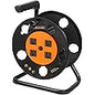 DEWENWILS Extension Cord Storage Reel with 4-Grounded Outlets, Heavy Duty Open Cord Reel for 12/3,14/3,16/3 Gauge Power Cord, Hand Wind Retractable, 10A Circuit Breaker, Rocker Power Switch - PuriLite