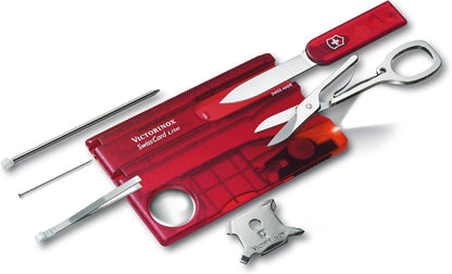 SwissCard, Lite Rubin Transparent by Victorinox - PuriLite