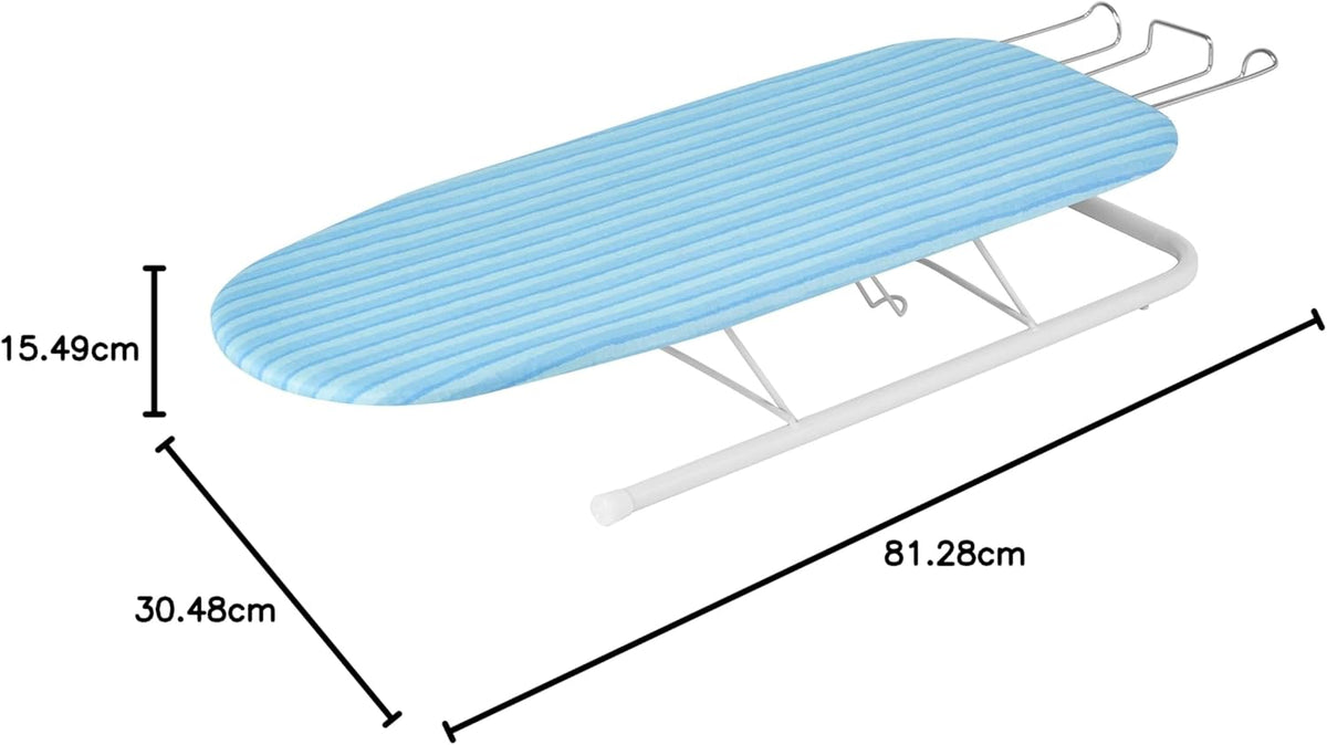 Honey can do BRD-01292 Folding Tabletop Ironing Board with Iron Rest - PuriLite