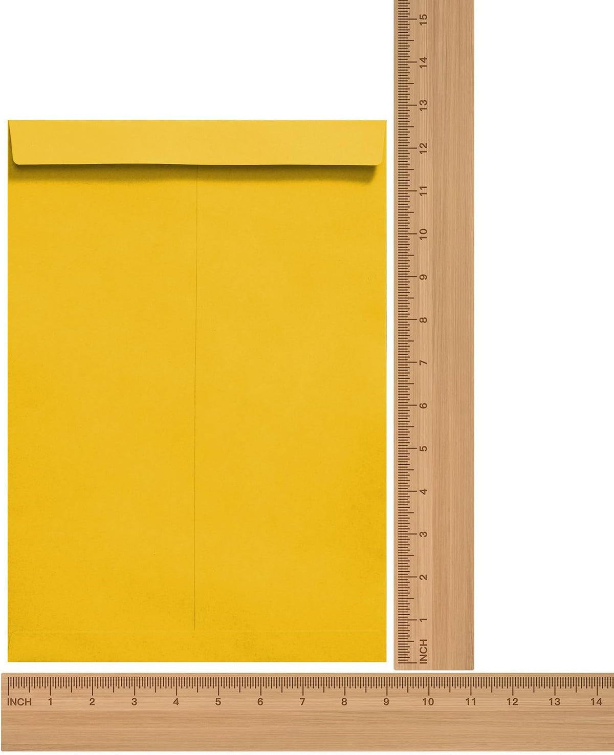 Tanshuqin 9" x 12.75" Self-Seal Catalog Envelopes 32lb Kraft Envelopes for Invitation Cards, Organizing and Storage, Pictures, Photos, Documents (100 PCS) - PuriLite