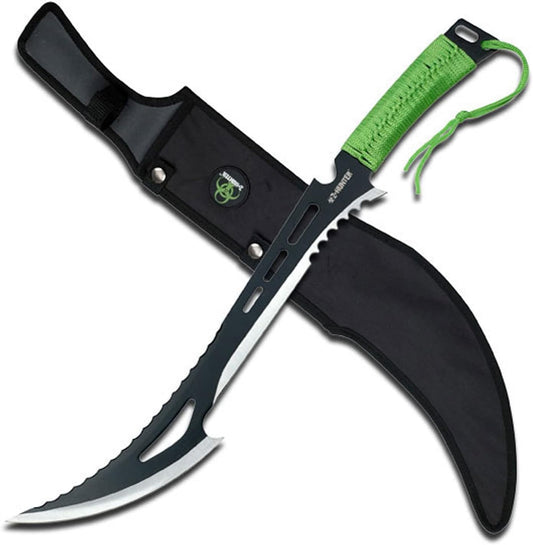 Z Hunter ZB-020 Series Fantasy Machete, Cord-Wrapped Handle, 23.75-Inch Overall - PuriLite