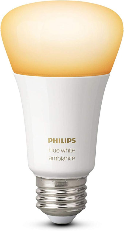 Philips Hue White and Colour Ambiance A19 E26 LED Smart Bulb, Bluetooth & Zigbee Compatible (Hue Hub Optional), Works with Alexa & Google Assistant A Certified for Humans Device (562785),3 Pack - PuriLite