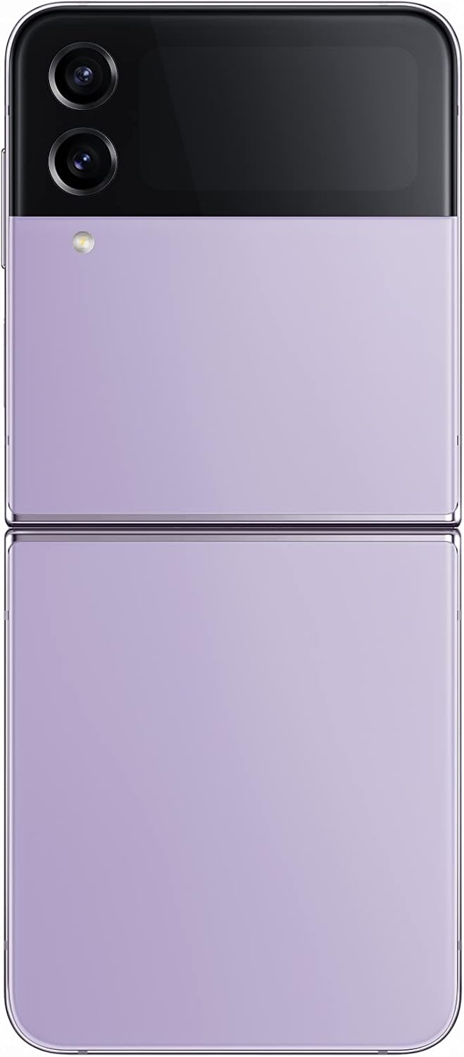 Samsung Galaxy Z Flip4 5G 128GB Unlocked- Bora Purple (Renewed) - PuriLite