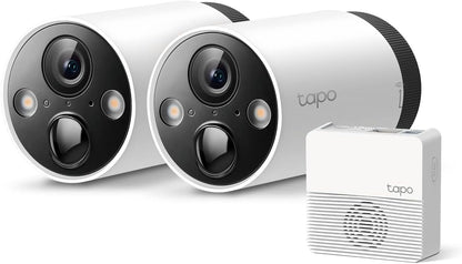 TP-Link Tapo Solar-Powered Security Camera Kit, 2K Wireless Battery Camera w/Solar Panel Base, Smart Person Detection, SD/Cloud Storage, Spotlight Color Night Vision, No Hub Needed (Tapo C410 KIT) - PuriLite
