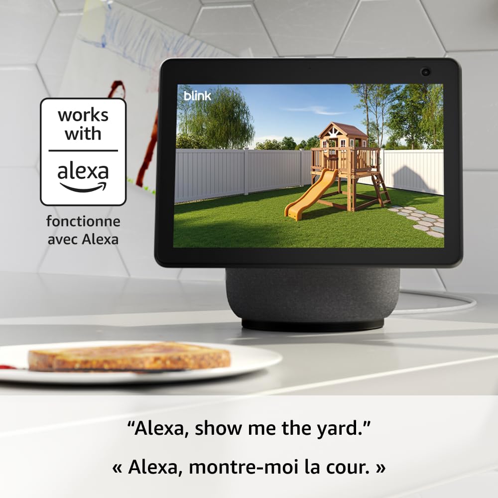 Blink Outdoor 4 (newest model) – Wireless smart security camera, two-year battery life, 1080p HD day and infrared night live view, two-way talk. Sync Module Core included – 1 camera system - PuriLite