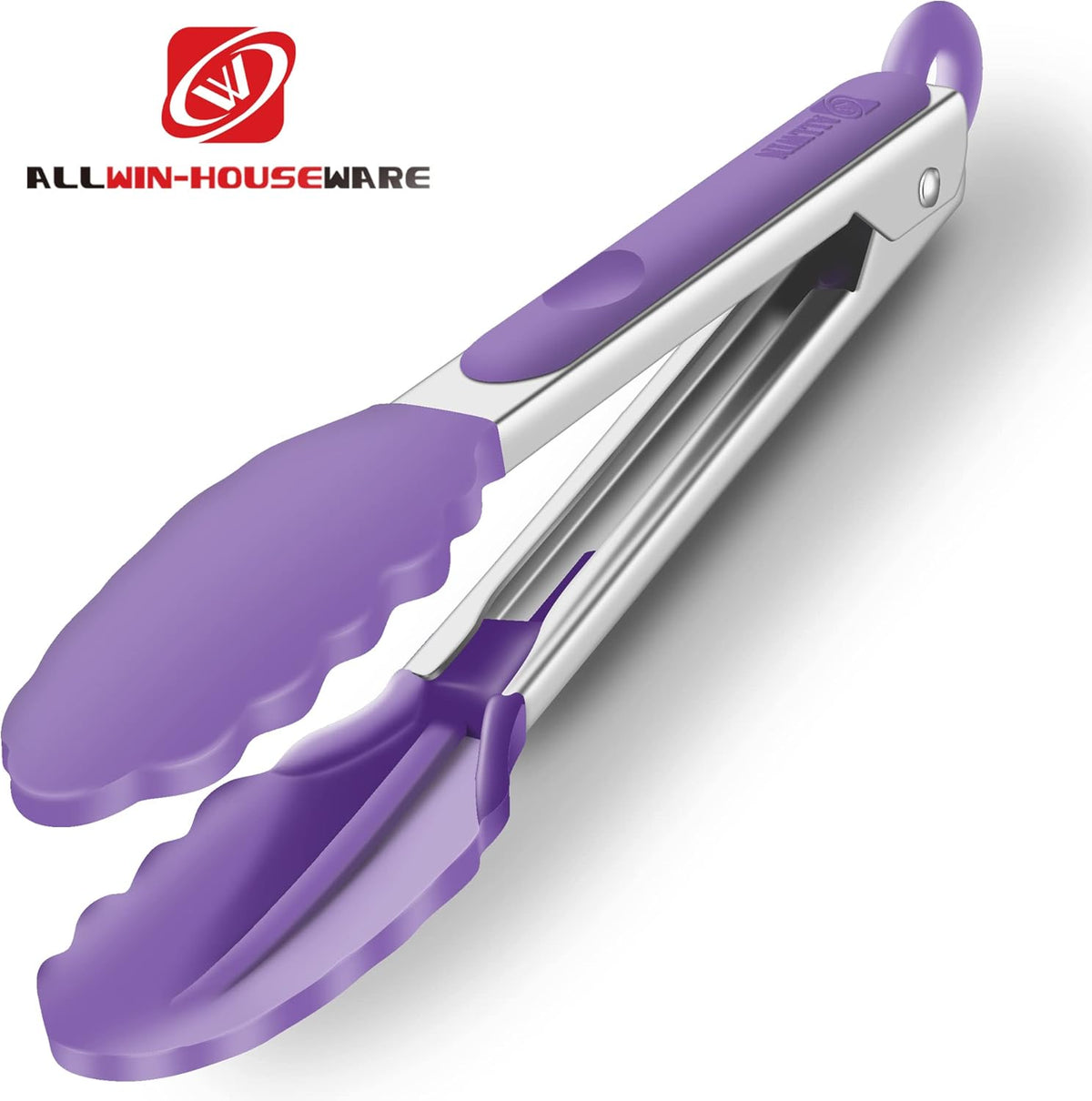 Purilite Select Silicone &amp; Stainless Steel Kitchen Tongs - PuriLite