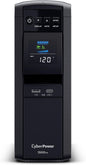 CyberPower CP1500PFCLCD PFC Sinewave UPS System, 1500VA/1000W, 12 Outlets, AVR, Mini Tower, Black - PuriLite