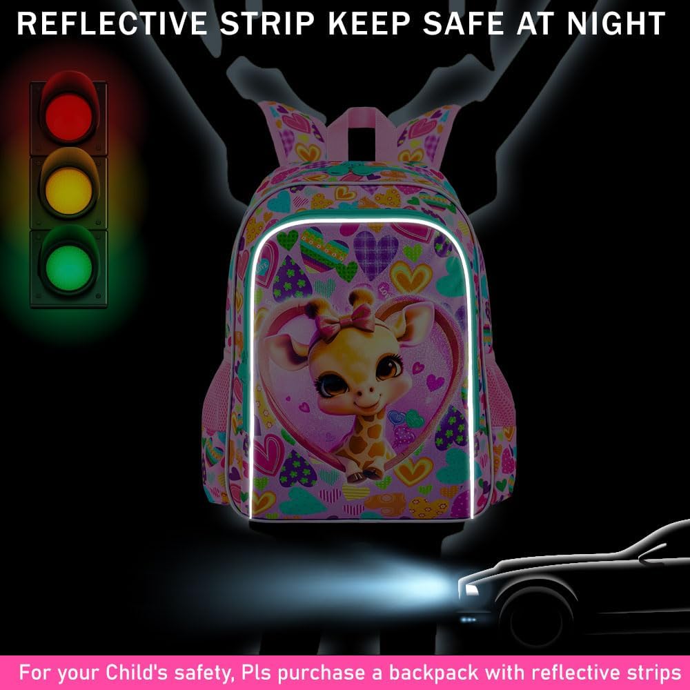 3pcs Backpack for Boys and Girls, 16” Kids Kindergarten Bookbag with Lunch Box, Cute Elementary Backpacks for Boy Girl - PuriLite