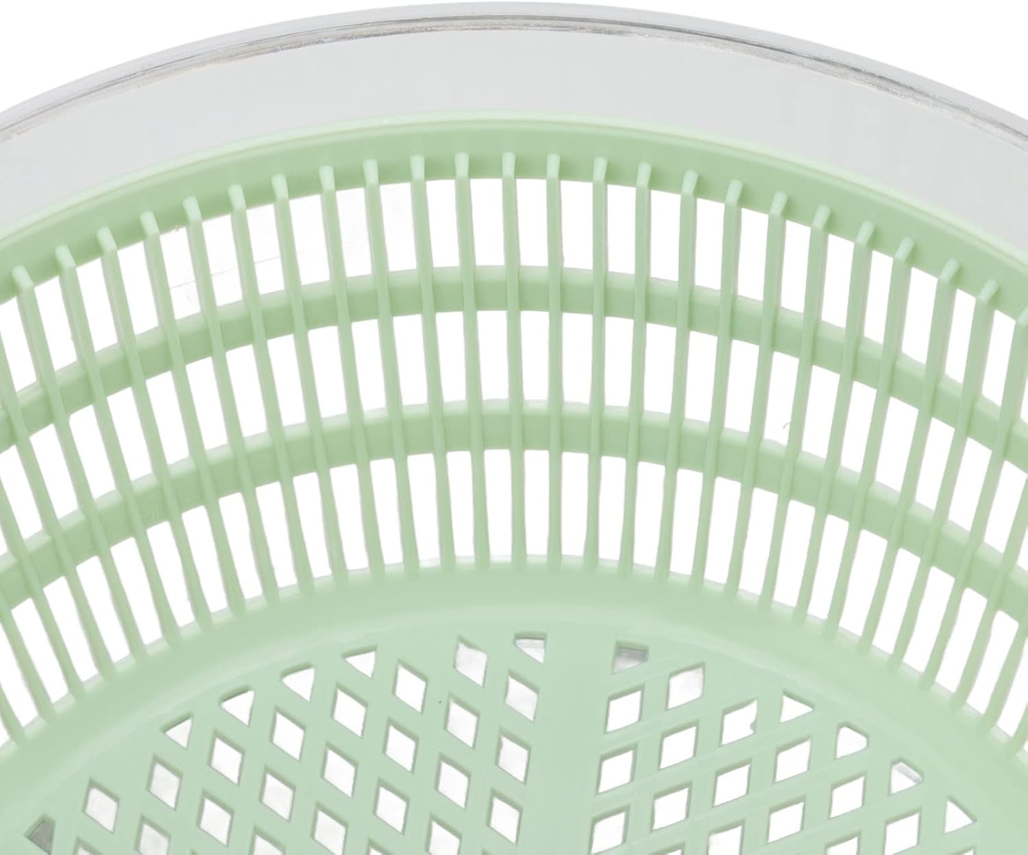 QANYEGN 4L Vegetable Dryer, Leuce er and Dryer, Fruit Washer, Salad Spinner with Drain, Bowl, and Colander - PuriLite