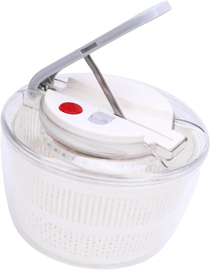 SENECESLI Salad Spinner, Easy Press Vegetable Dryer PP for Lettuce (Black) - PuriLite