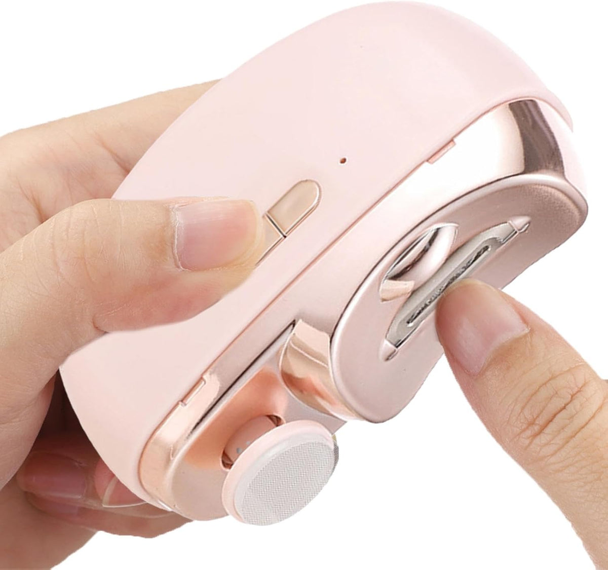 Electric Nail Trimming Tool - 3 in1 Electric Nail Clipper, Toenail and Fingernail Trimmer | Adjustable Nail Cutter Device with LED Light and duall Speed, Nail Grinding and Trimming Kit for Home - PuriLite