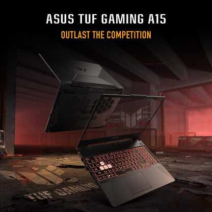 ASUS TUF Gaming A15 Gaming Laptop, 15.6” 144Hz FHD Display, AMD Ryzen™ 5 7535HS Processor, GeForce RTX 2050, 8GB DDR5 RAM, 512GB PCIe SSD Gen 4, Wi-Fi 6, Windows 11, FA506NF-AS51-CA - PuriLite