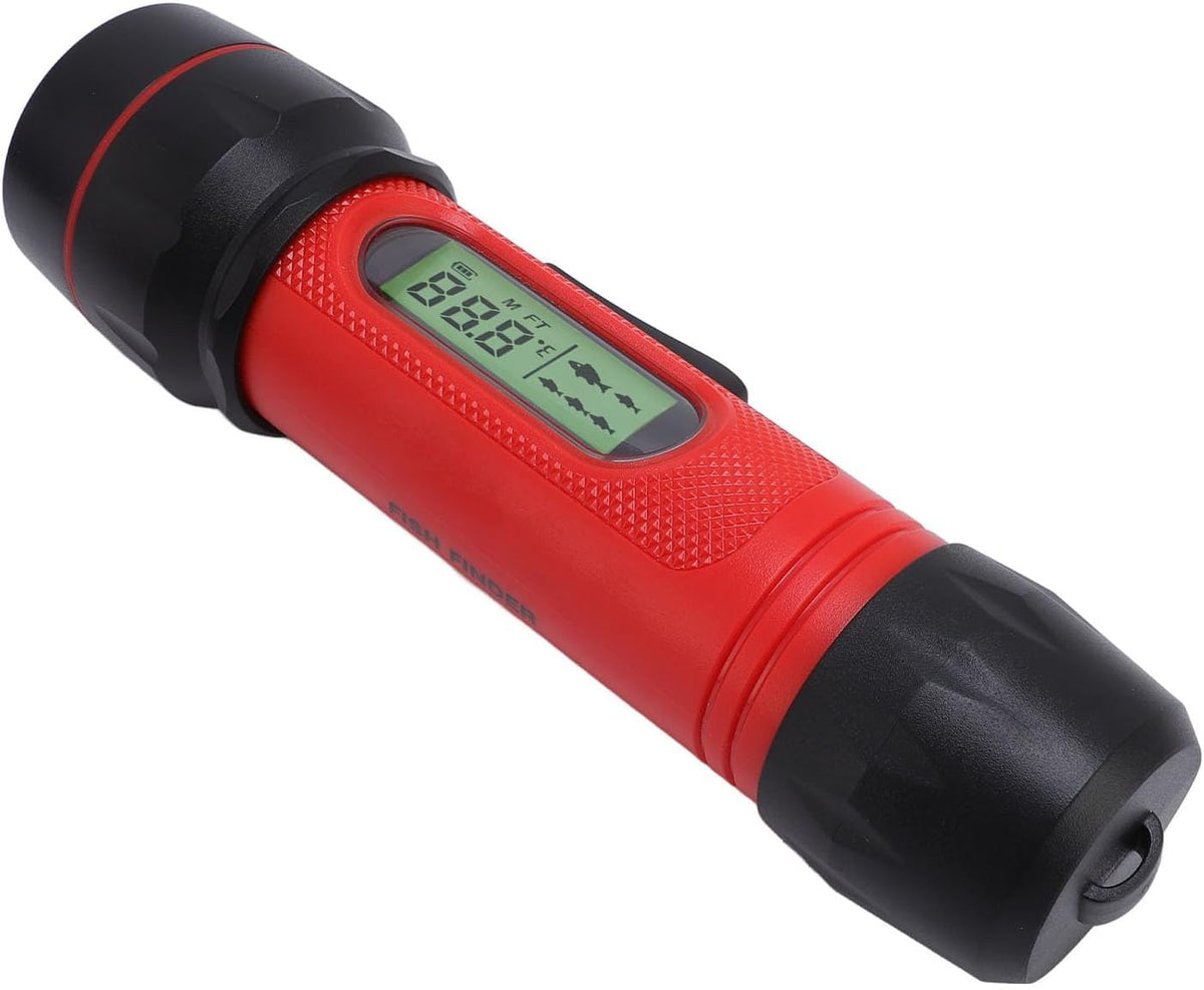 GOWENIC Sonar Fish Finder, Wireless Sonar Fishfinder Handheld Depth Finder with LCD Display, IP68 Waterproof, 45° Detection Angle, for Kayak/Boat/Ice/Offshore Fishing - PuriLite