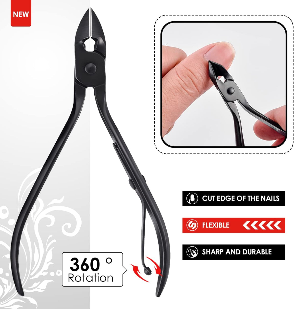 WOAMA Manicure Set 30 in 1 Nail Clipper Set Nail Kit for Women Men Stainless Steel Manicure Kit Professional with Travel Case - PuriLite