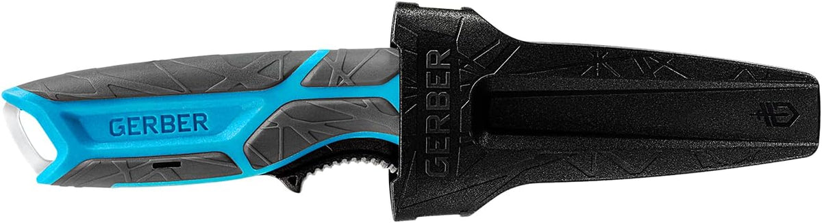 Gerber Gear CrossRiver - Saltwater Fixed Blade Knife for Fishing Gear - PuriLite
