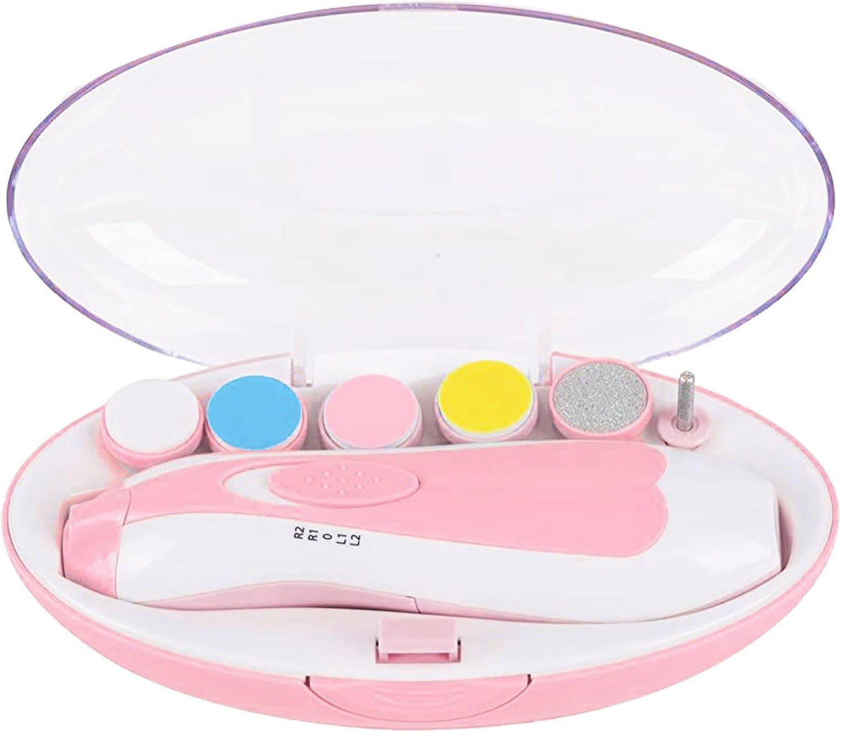 Baby Nail Trimmer Electric,Baby Nail File Clipper for Toes and Fingers - PuriLite