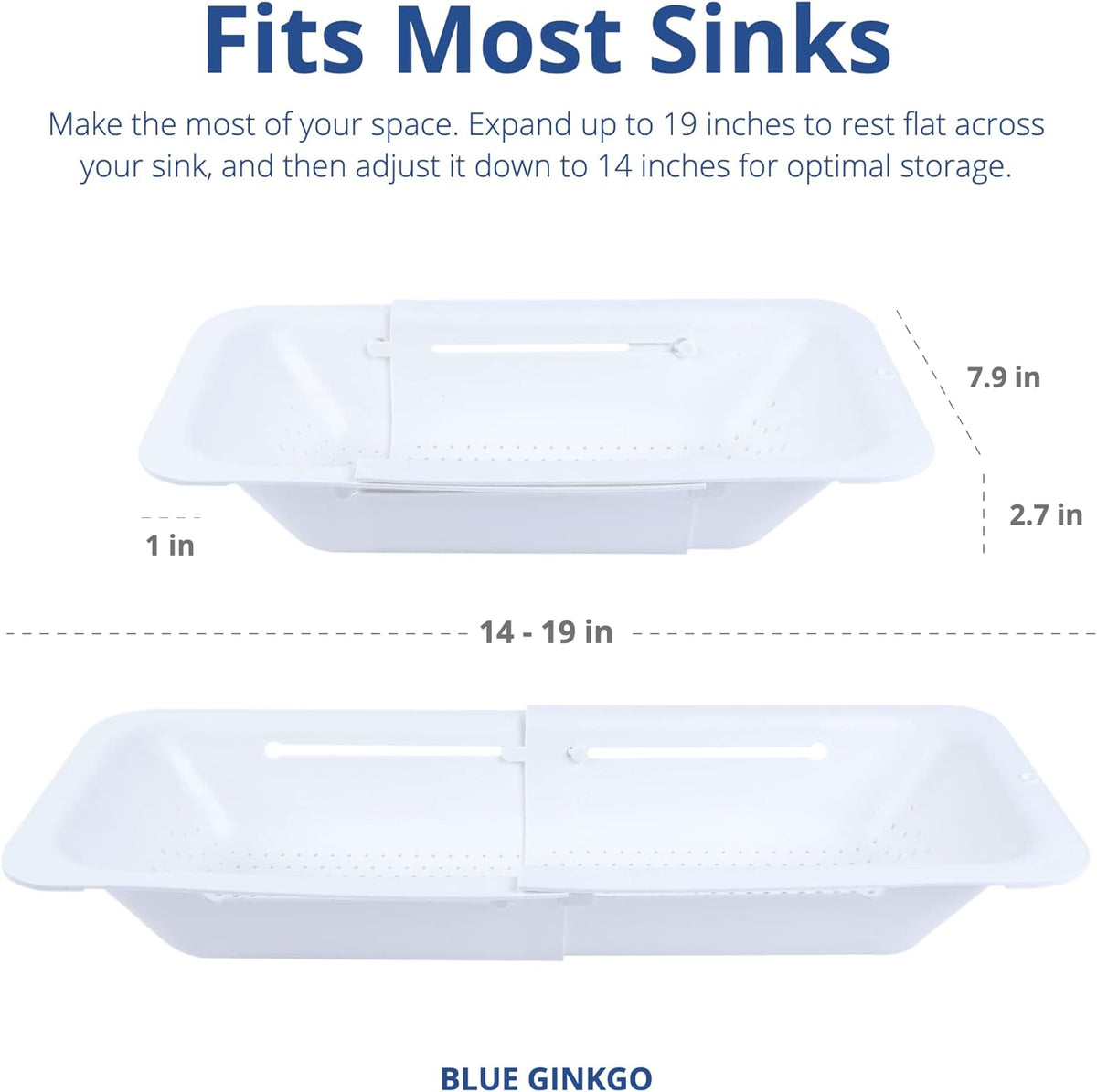 Purilite Select Expandable Sink Colander - PuriLite